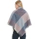 European and American autumn and winter new thickened double-sided checkered fringed square scarf and scarf, women's scarf shawl manufacturer European and American autumn and winter new thickened double-sided checkered fringed square scarf and scarf, women's scarf shawl manufacturer