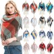 Factory direct supply for cross-border export to Europe and America, autumn and winter men's and women's scarves, fringed tassels, checkered square scarves, shawls Factory direct supply for cross-border export to Europe and America, autumn and winter men's and women's scarves, fringed tassels, checkered square scarves, shawls