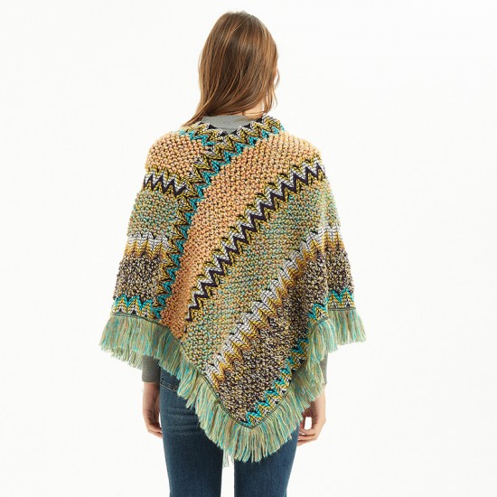 New Christmas style women's red retro ethnic style Tibetan travel pullover cape shawl for spring, autumn and winter New Christmas style women's red retro ethnic style Tibetan travel pullover cape shawl for spring, autumn and winter