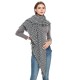 Factory direct sales and export of European and American spring, autumn and winter women's faux cashmere shawls, black and white checkered square scarves and scarves wholesale Factory direct sales and export of European and American spring, autumn and winter women's faux cashmere shawls, black and white checkered square scarves and scarves wholesale
