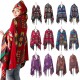 Autumn and winter new Yunnan horn-buckle ethnic style hooded cape shawl Bohemian ethnic style hooded shawl manufacturer Autumn and winter new Yunnan horn-buckle ethnic style hooded cape shawl Bohemian ethnic style hooded shawl manufacturer