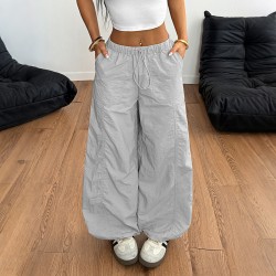 Diyun Cross-border European and American casual simple strapless straight-leg trousers for women's wear, Summer 2025 Amazon Independent Store