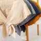 Factory direct supply of high-quality spring and autumn new Korean-style fashionable women's hollowed-out woolen knitted outer shawl Factory direct supply of high-quality spring and autumn new Korean-style fashionable women's hollowed-out woolen knitted outer shawl