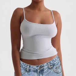 Diyun Cross-border European and American sports yoga Wear small halter Vest Women's clothing 2025 Summer Amazon Foreign Trade Independent Station