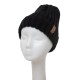 Amazon's popular foreign trade quality products - thickened black fleece solid color woolen knitted hats for autumn and winter in Europe and America. Manufacturer Amazon's popular foreign trade quality products - thickened black fleece solid color woolen knitted hats for autumn and winter in Europe and America. Manufacturer