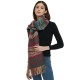 Wholesale of new thickened wavy striped ethnic style scarves and shawls for autumn and winter in foreign trade from Tonglu manufacturer Wholesale of new thickened wavy striped ethnic style scarves and shawls for autumn and winter in foreign trade from Tonglu manufacturer