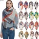 European and American autumn and winter thickened men's scarf, loop gauze, large checkered square scarf, shawl in stock manufacturer European and American autumn and winter thickened men's scarf, loop gauze, large checkered square scarf, shawl in stock manufacturer