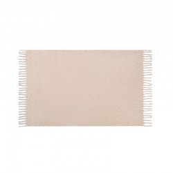 European and American autumn and winter looped yarn imitation mohair with floral tassels thickened shawl cover blanket manufacturer
