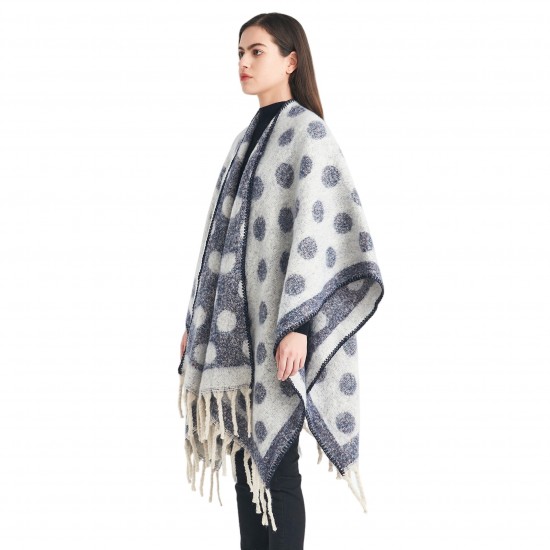 Amazon's best-selling shawl: A new European and American autumn and winter thickened jacquard cross shawl with loop yarn imitation mohair Amazon's best-selling shawl: A new European and American autumn and winter thickened jacquard cross shawl with loop yarn imitation mohair