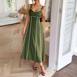 Diyun Cross-border European and American vacation Casual style halter dress for children 2025 Summer Amazon Independent Foreign Trade Station