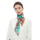 Cross-border high-quality foreign trade spring, summer and autumn headscarves, antibacterial, anti-wrinkle and anti-static double-sided printed silk scarves and square scarves