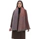 Wholesale of men's and women's scarves and shawls for autumn and winter in Europe and America, with floral patterns, short beards and fringed fur, from Tonglu factory