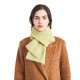 Cross-border Foreign Trade 2025 New Autumn and Winter Korean version male and female student faux cashmere with floral patterns solid color knitted woolen scarves Cross-border Foreign Trade 2025 New Autumn and Winter Korean version male and female student faux cashmere with floral patterns solid color knitted woolen scarves