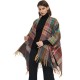 New European and American style with sleeves and cuffs shawl for spring, autumn and winter travel, ethnic style Su split shawl New European and American style with sleeves and cuffs shawl for spring, autumn and winter travel, ethnic style Su split shawl