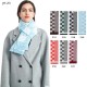New autumn and winter woolen scarves for foreign trade, Korean-style acrylic knitted checkered scarves for male and female student couples New autumn and winter woolen scarves for foreign trade, Korean-style acrylic knitted checkered scarves for male and female student couples