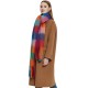 New autumn and winter style of thickened loop yarn shawl, mohair thick beard and seven-color checkered scarf in stock from the manufacturer New autumn and winter style of thickened loop yarn shawl, mohair thick beard and seven-color checkered scarf in stock from the manufacturer