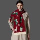 Amazon Premium Cross-border trade European and American autumn and winter new red and green Christmas scarves, deer wool knitted scarves Amazon Premium Cross-border trade European and American autumn and winter new red and green Christmas scarves, deer wool knitted scarves