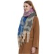 Cross-border new style shawls for export to Europe and America for autumn and winter, thickened scarf, loop yarn, thick tassel, jacquard and star-shaped scarf manufacturer Cross-border new style shawls for export to Europe and America for autumn and winter, thickened scarf, loop yarn, thick tassel, jacquard and star-shaped scarf manufacturer