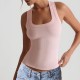 Diyun Cross-border European and American sports yoga Wear small halter vest women's clothing 2025 Summer Amazon Outerwear for women