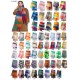 New autumn and winter style of thickened loop yarn shawl, mohair thick beard and seven-color checkered scarf in stock from the manufacturer New autumn and winter style of thickened loop yarn shawl, mohair thick beard and seven-color checkered scarf in stock from the manufacturer