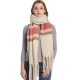 Custom manufacturer of new thickened and long fringed scarves and shawls for autumn and winter in Europe and America