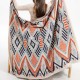 Bohemian-style spring, summer and autumn sofa covers, blankets, nap blankets, ethnic style travel tassel knitted shawls for export Bohemian-style spring, summer and autumn sofa covers, blankets, nap blankets, ethnic style travel tassel knitted shawls for export