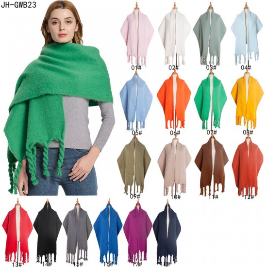 Wholesale and custom manufacturer of new thickened, knotted, thick braided and green shawls for the autumn and winter of 2022 in Europe and America Wholesale and custom manufacturer of new thickened, knotted, thick braided and green shawls for the autumn and winter of 2022 in Europe and America