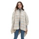 Factory direct supply to Amazon cross-border trade, new autumn and winter season women's faux cashmere double-sided checkered shawls for Europe and America Factory direct supply to Amazon cross-border trade, new autumn and winter season women's faux cashmere double-sided checkered shawls for Europe and America