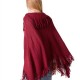 European and American autumn and winter warp knitted bat-sleeved lapel knitted sweater, women's fringed knitted sweater, pullover, cape and shawl European and American autumn and winter warp knitted bat-sleeved lapel knitted sweater, women's fringed knitted sweater, pullover, cape and shawl
