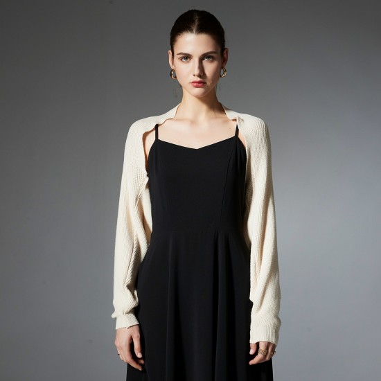 Wholesale of Amazon's hot cross-border trade European and American spring, summer and autumn new solid-color knitted shawls for women's outerwear