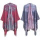 Factory direct supply of geometric jacquard ethnic style travel split tassel shawls and women's capes for spring, autumn and winter in Europe and America Factory direct supply of geometric jacquard ethnic style travel split tassel shawls and women's capes for spring, autumn and winter in Europe and America