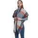 European and American autumn and winter thickened men's scarf, loop gauze, large checkered square scarf, shawl in stock manufacturer European and American autumn and winter thickened men's scarf, loop gauze, large checkered square scarf, shawl in stock manufacturer
