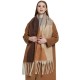 New cross-border thickened shawl for foreign trade, European and American autumn and winter, loop yarn thick jacquard geometric scarf in stock manufacturer New cross-border thickened shawl for foreign trade, European and American autumn and winter, loop yarn thick jacquard geometric scarf in stock manufacturer