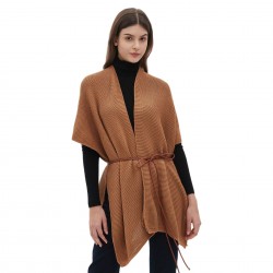 Custom manufacturer of new knitted shawls for Europe and America in spring and autumn, soft knitted sweaters, knitted loop shawls and cloaks