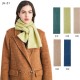 Cross-border Foreign Trade 2025 New Autumn and Winter Korean version male and female student faux cashmere with floral patterns solid color knitted woolen scarves Cross-border Foreign Trade 2025 New Autumn and Winter Korean version male and female student faux cashmere with floral patterns solid color knitted woolen scarves