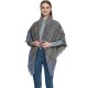 Hot-selling shawls for European and American autumn and winter, full polyester knitted fine check square scarves and scarves in stock, direct supply from the manufacturer Hot-selling shawls for European and American autumn and winter, full polyester knitted fine check square scarves and scarves in stock, direct supply from the manufacturer