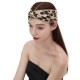 The latest camel-colored bow leopard print headband for spring, autumn and winter in Europe and America, a popular cross-border Amazon export product The latest camel-colored bow leopard print headband for spring, autumn and winter in Europe and America, a popular cross-border Amazon export product