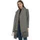 Factory direct supply of new cross-border export women's scarves, European and American autumn and winter small checkered tassel scarves and shawls Factory direct supply of new cross-border export women's scarves, European and American autumn and winter small checkered tassel scarves and shawls