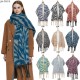 Cross-border new style scarf for export, European and American autumn and winter scarves, circle yarn jacquard zebra pattern thick tassel scarf manufacturer Cross-border new style scarf for export, European and American autumn and winter scarves, circle yarn jacquard zebra pattern thick tassel scarf manufacturer