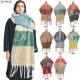 Cross-border Amazon bestseller, new autumn and winter collection of European and American jacquard four-leaf flower scarves with loop yarn imitation mohair Cross-border Amazon bestseller, new autumn and winter collection of European and American jacquard four-leaf flower scarves with loop yarn imitation mohair