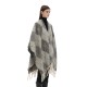 Amazon's new 2025 European and American autumn and winter collection features a thickened jacquard diamond-shaped cross shawl with loop yarn imitation mohair Amazon's new 2025 European and American autumn and winter collection features a thickened jacquard diamond-shaped cross shawl with loop yarn imitation mohair