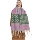 Amazon's hot 2025 new export shawl: Thickened looped tulle and thick tassel leaf scarf for autumn and winter in Europe and America Amazon's hot 2025 new export shawl: Thickened looped tulle and thick tassel leaf scarf for autumn and winter in Europe and America