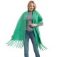 New autumn and winter women's shawls for foreign trade in Europe and America, long tassels, thick whiskers, grass green thick solid color scarf, Tonglu manufacturer New autumn and winter women's shawls for foreign trade in Europe and America, long tassels, thick whiskers, grass green thick solid color scarf, Tonglu manufacturer