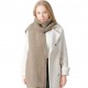 New winter Korean-style thick woolen knitted solid color scarf, thickened couple knitted scarf for men and women, batch from Tonglu manufacturer New winter Korean-style thick woolen knitted solid color scarf, thickened couple knitted scarf for men and women, batch from Tonglu manufacturer