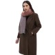 Wholesale of men's and women's scarves and shawls for autumn and winter in Europe and America, with floral patterns, short beards and fringed fur, from Tonglu factory
