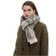 Factory direct supply of new men's and women's scarves for cross-border trade, European and American autumn and winter cashew flower jacquard scarves Factory direct supply of new men's and women's scarves for cross-border trade, European and American autumn and winter cashew flower jacquard scarves