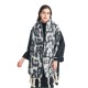 Wholesale of new European and American autumn and winter style circle jacquard leopard print knotted tassel scarves and thick shawls for women Wholesale of new European and American autumn and winter style circle jacquard leopard print knotted tassel scarves and thick shawls for women