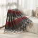 Amazon Blanket 2025 New style European and American autumn and winter loop yarn imitation mohair thickened large shawl jacquard blanket Amazon Blanket 2025 New style European and American autumn and winter loop yarn imitation mohair thickened large shawl jacquard blanket