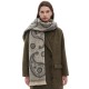 Factory direct supply of new men's and women's scarves for cross-border trade, European and American autumn and winter cashew flower jacquard scarves Factory direct supply of new men's and women's scarves for cross-border trade, European and American autumn and winter cashew flower jacquard scarves
