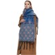 New cross-border export shawl, thickened winter scarf for Europe and America, with loop gauze, thick tassels, jacquard and polka dots, Christmas scarf New cross-border export shawl, thickened winter scarf for Europe and America, with loop gauze, thick tassels, jacquard and polka dots, Christmas scarf